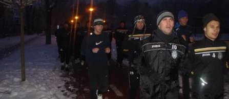 "Alb-verzii" s-au reunit pentru a alerga. Pelici si Hambasan sunt optimisti pentru retur